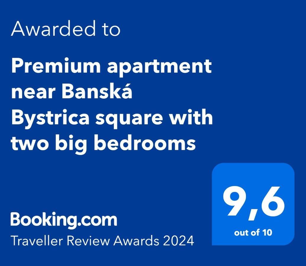 Premium Apartment Near Banska Bystrica Square With Two Big Bedrooms Eksteriør bilde